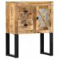 Preview: ARDEBO.de - Sideboard 60 x 30 x 76 cm Massivholz Mango