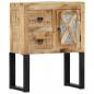 Preview: Sideboard 60 x 30 x 76 cm Massivholz Mango