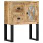 Preview: Sideboard 60 x 30 x 76 cm Massivholz Mango