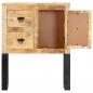 Preview: Sideboard 60 x 30 x 76 cm Massivholz Mango