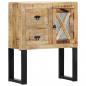 Preview: Sideboard 60 x 30 x 76 cm Massivholz Mango