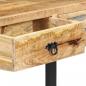 Preview: Konsolentisch 110 x 30 x 76 cm Mangoholz Massiv