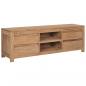 Preview: ARDEBO.de - TV-Schrank 115x30x40 cm Massivholz Teak