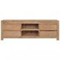 Preview: TV-Schrank 115x30x40 cm Massivholz Teak