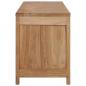 Preview: TV-Schrank 115x30x40 cm Massivholz Teak