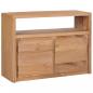 Preview: ARDEBO.de - Sideboard 80x30x60 cm Massivholz Teak