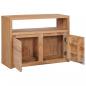 Preview: Sideboard 80x30x60 cm Massivholz Teak