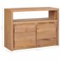 Preview: Sideboard 80x30x60 cm Massivholz Teak