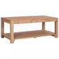 Preview: ARDEBO.de - Couchtisch 100x50x40 cm Massivholz Teak