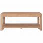 Preview: Couchtisch 100x50x40 cm Massivholz Teak