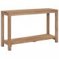 Preview: ARDEBO.de - Konsolentisch 120x35x75 cm Teak Massivholz