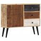 Preview: ARDEBO.de - Sideboard 88×30×73 cm Mango-Massivholz