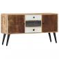 Preview: Sideboard 118x30x62 cm Massivholz Mango