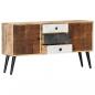 Preview: Sideboard 118x30x62 cm Massivholz Mango