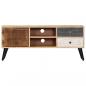 Preview: TV-Schrank 115×30×47 cm Mango-Massivholz