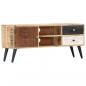 Preview: TV-Schrank 115×30×47 cm Mango-Massivholz