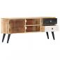 Preview: TV-Schrank 115×30×47 cm Mango-Massivholz