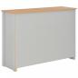 Preview: Sideboard Grau 112x35x81 cm