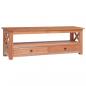 Preview: ARDEBO.de - TV-Schrank 120 x 30 x 40 cm Massivholz Mahagoni