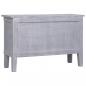 Preview: Sideboard mit 2 Schubladen 90 x 30 x 60 cm Massivholz Mahagoni