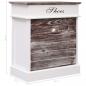 Preview: Schuhschrank Braun 50 x 28 x 58 cm Paulownia Holz