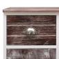 Preview: Sideboard mit 10 Schubladen Braun 113x30x79 cm Holz