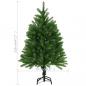 Preview: Künstlicher Weihnachtsbaum Naturgetreue Nadeln 120 cm Grün