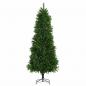 Preview: Künstlicher Weihnachtsbaum Naturgetreue Nadeln 240 cm Grün