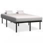 Preview: ARDEBO.de - Bett Schwarz Metall 120x200 cm