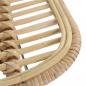 Preview: Barhocker 2 Stk. Rattan Natur   