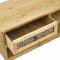 Preview: TV-Schrank mit Mustern Braun 120x30x42 cm Holz