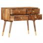 Preview: Sideboard 85×40×70 cm Massivholz Mango