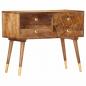 Preview: Sideboard 85×40×70 cm Massivholz Mango