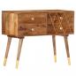 Preview: Sideboard 85×40×70 cm Massivholz Mango