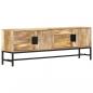 Preview: TV-Schrank 140x30x50 cm Massivholz Mango