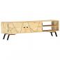 Preview: TV-Schrank 140x30x40 cm Massivholz Mango