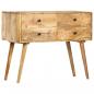 Preview: Sideboard 85 x 40 x 71 cm Massivholz Mango