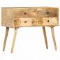 Preview: Sideboard 85 x 40 x 71 cm Massivholz Mango