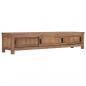 Preview: ARDEBO.de - TV-Schrank 150 x 30 x 30 cm Massivholz Teak