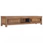 Preview: TV-Schrank 150 x 30 x 30 cm Massivholz Teak