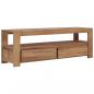 Preview: ARDEBO.de - TV-Schrank 120 x 30 x 40 cm Massivholz Teak