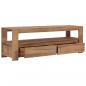 Preview: TV-Schrank 120 x 30 x 40 cm Massivholz Teak