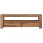 Preview: TV-Schrank 120 x 30 x 40 cm Massivholz Teak