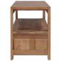 Preview: TV-Schrank 120 x 30 x 40 cm Massivholz Teak