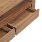 Preview: TV-Schrank 120 x 30 x 40 cm Massivholz Teak