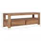 Preview: TV-Schrank 120 x 30 x 40 cm Massivholz Teak