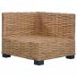 Preview: Ecksofa mit Kissen Natürliches Rattan