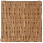 Preview: Couchtisch 47x47x28 cm Rattan Natur