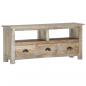 Preview: ARDEBO.de - TV-Schrank 110x30x50 cm Massivholz Mango