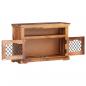 Preview: TV-Schrank 90x30x60 cm Massivholz Palisander